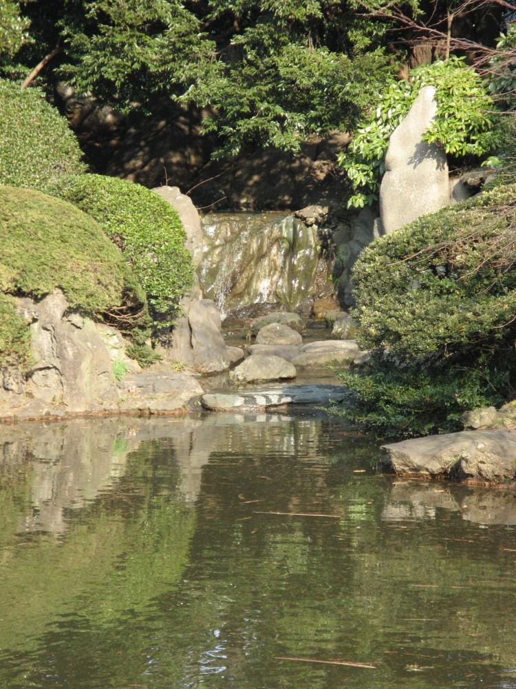 Waterfall in the Museum Garden